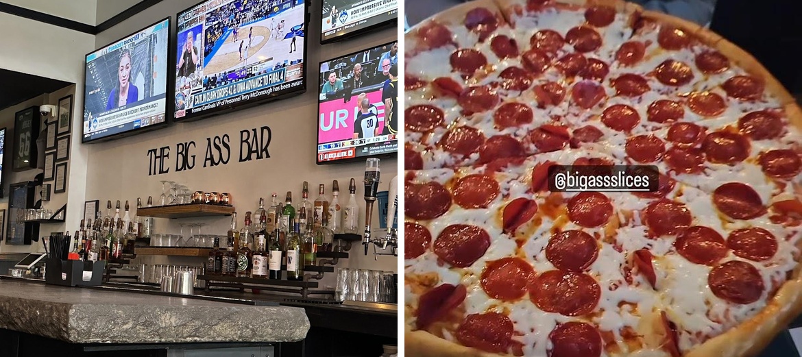 Big Ass Slices Bar & Grill Menu