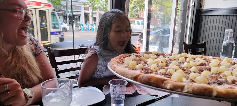Cheesesteak Pizza with Pineapple Pizza