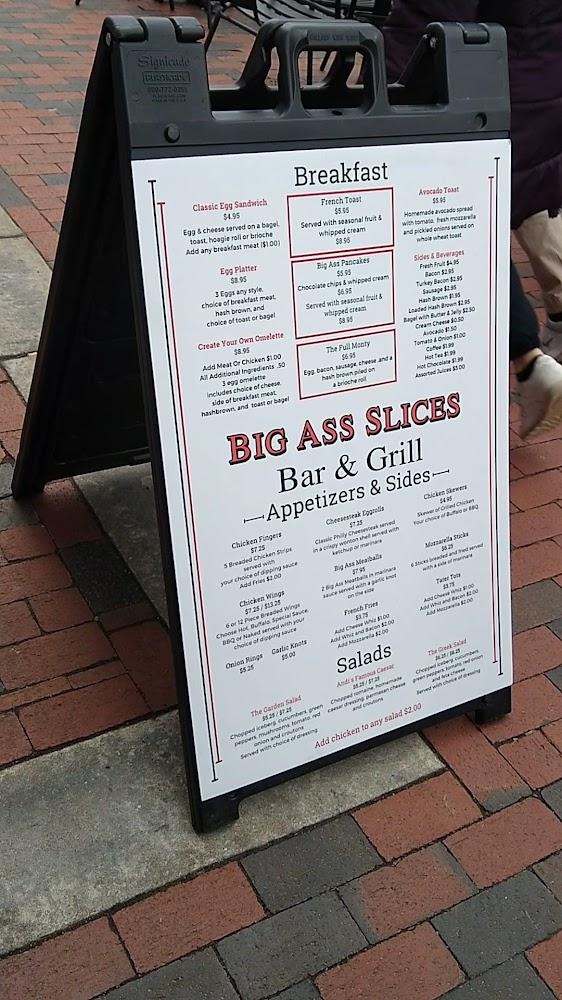 Big Ass Slices Bar & Grill Menu image 2